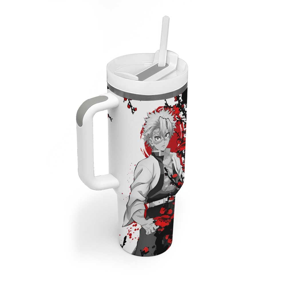 Sanemi Shinazugawa Demon Slayer Tumbler With Handle Anime Japan Style