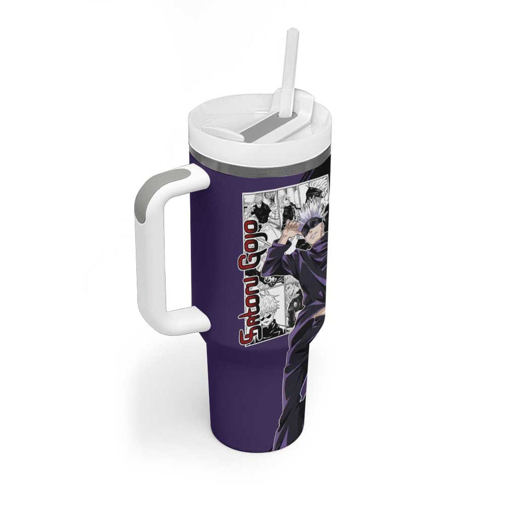 Satoru Gojo Jujutsu Kaisen Tumbler With Handle Anime Mix Manga Style