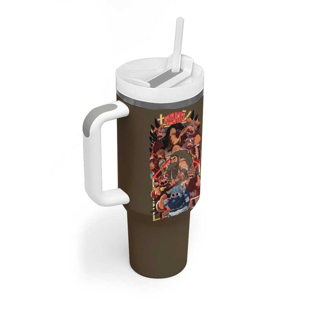 Senshi Delicious In Dungeon Tumbler With Handle Japan Anime Style
