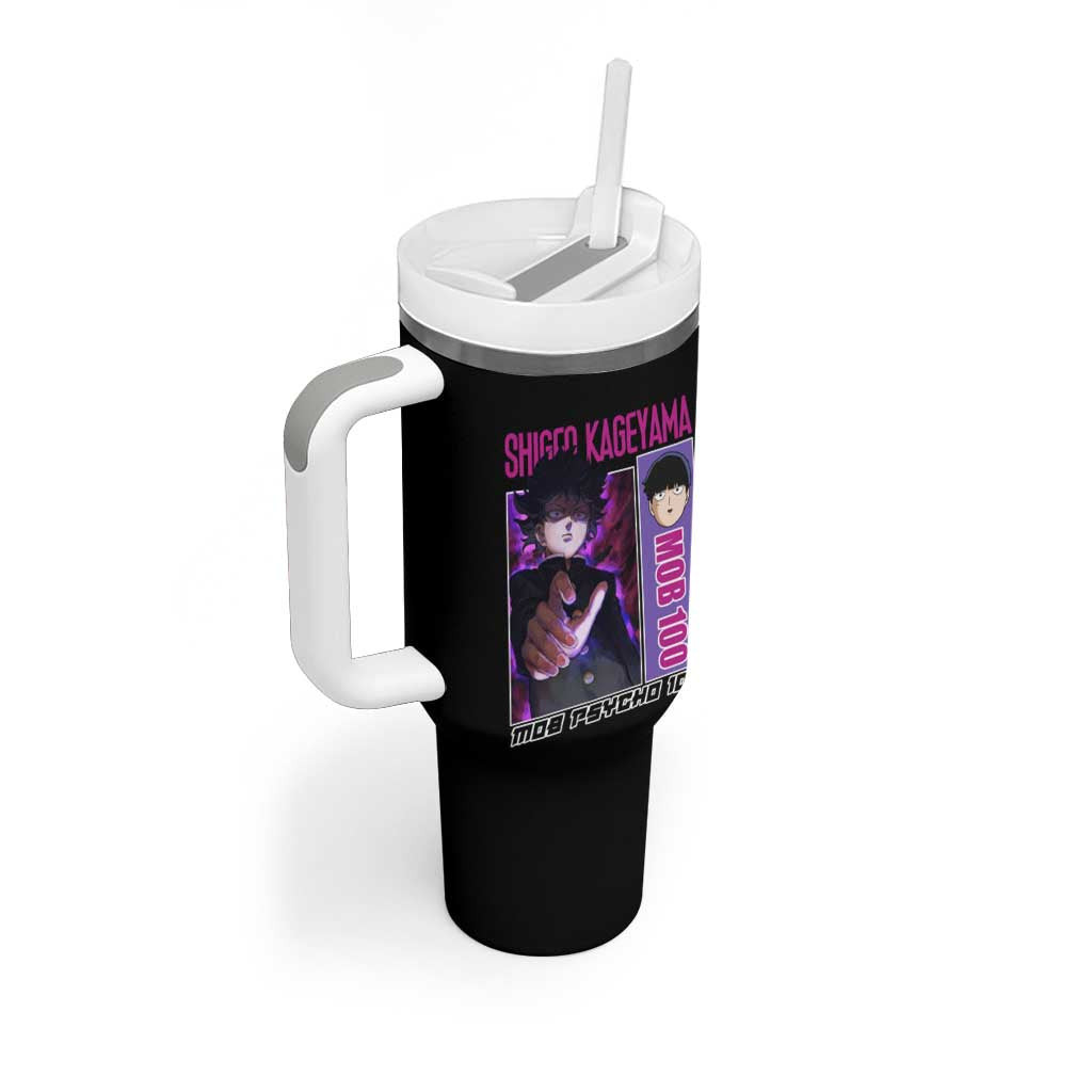 Shigeo Kageyama Mob Psycho 100 Tumbler With Handle Anime Style