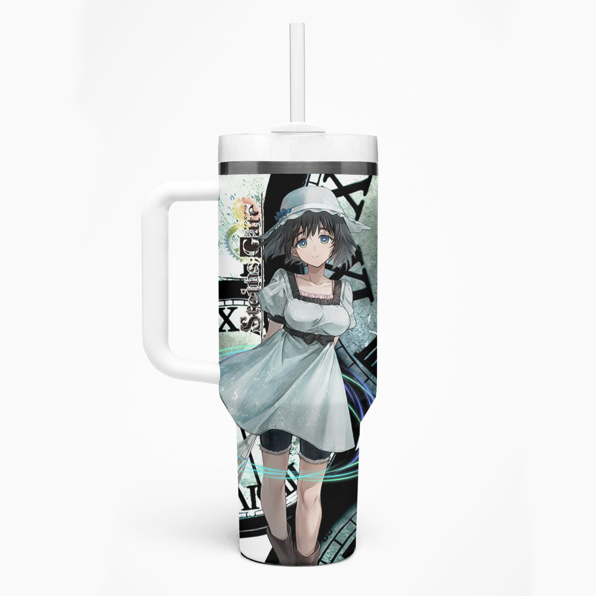 Shiina Mayuri Steins Gate Tumbler With Handle Anime Style