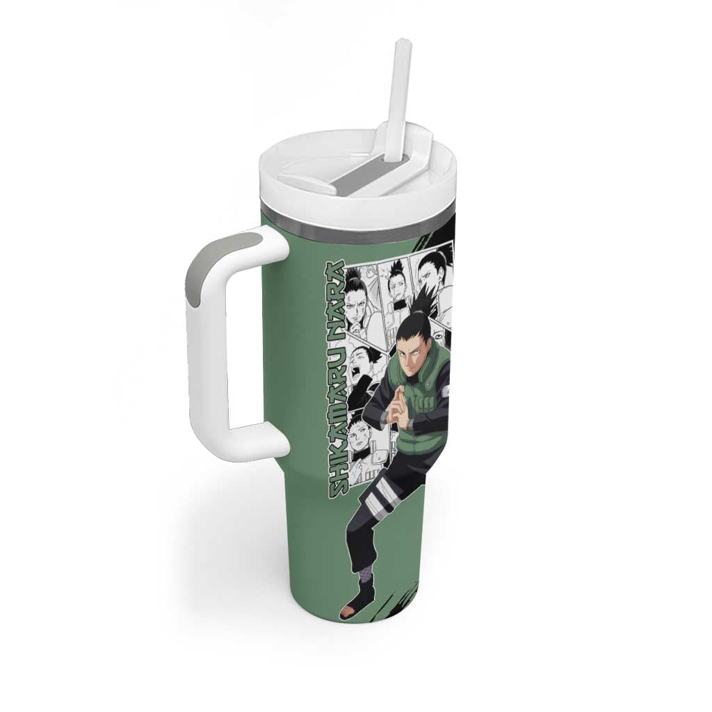Shikamaru Nara Naruto Tumbler With Handle Anime Mix Manga Style