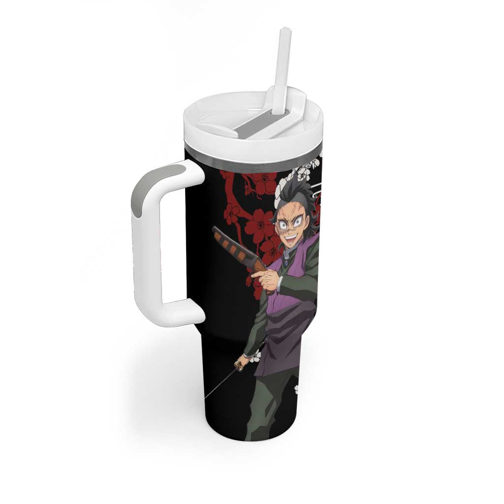 Shinazugawa Genya Demon Slayer Tumbler With Handle Anime Japan Style