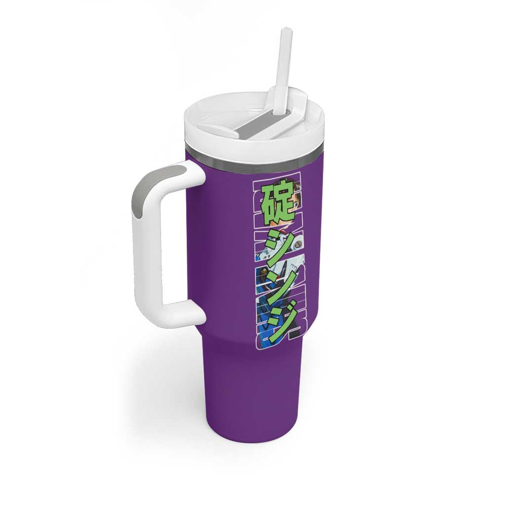 Shinji Ikari X Eva 01 Neon Genesis Evangelion Tumbler With Handle Anime Style