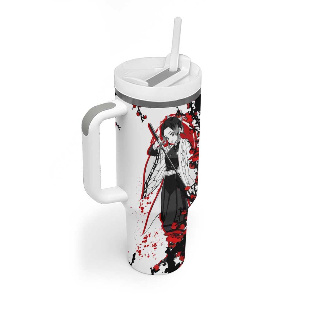 Shinobu Kocho Demon Slayer Tumbler With Handle Anime Japan Style
