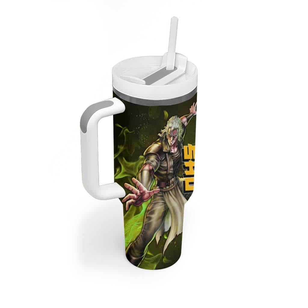 Shu Fist Of The North Star Tumbler With Handle Anime Style