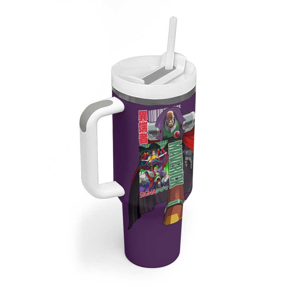 Sigma Mega Man Tumbler With Handle Anime Style