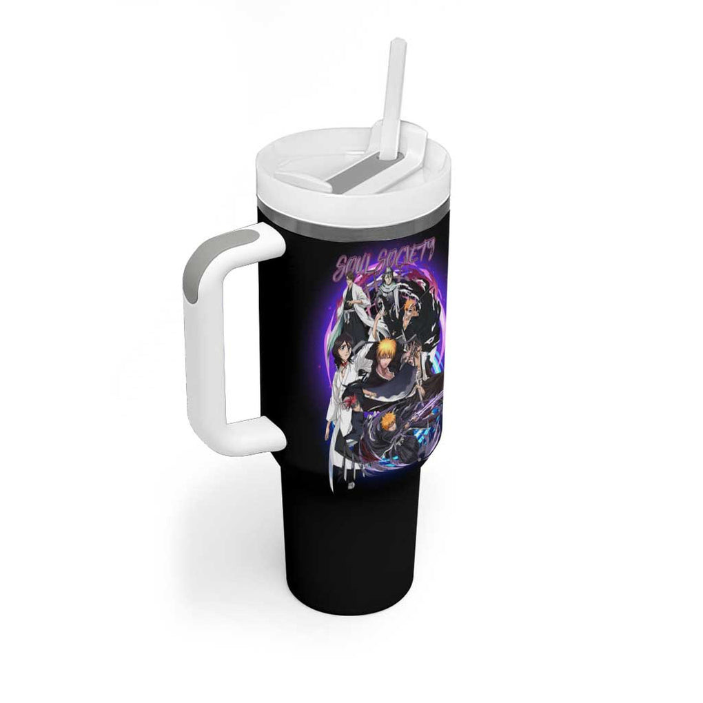 Soul Society Rescue Arc Bleach Tumbler With Handle Japan Anime Style