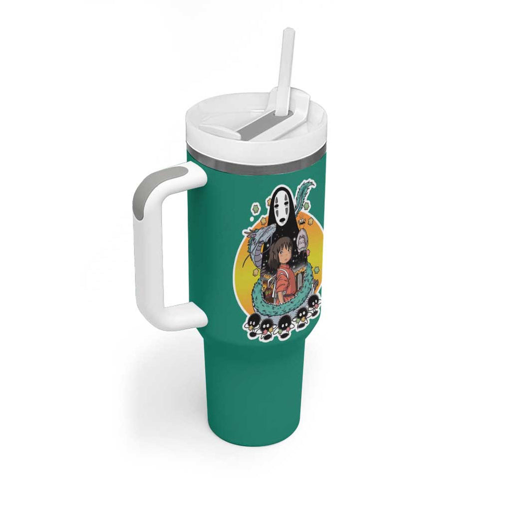 Spirited Away Studio Ghibli Hoodie Tumbler With Handle Anime Style