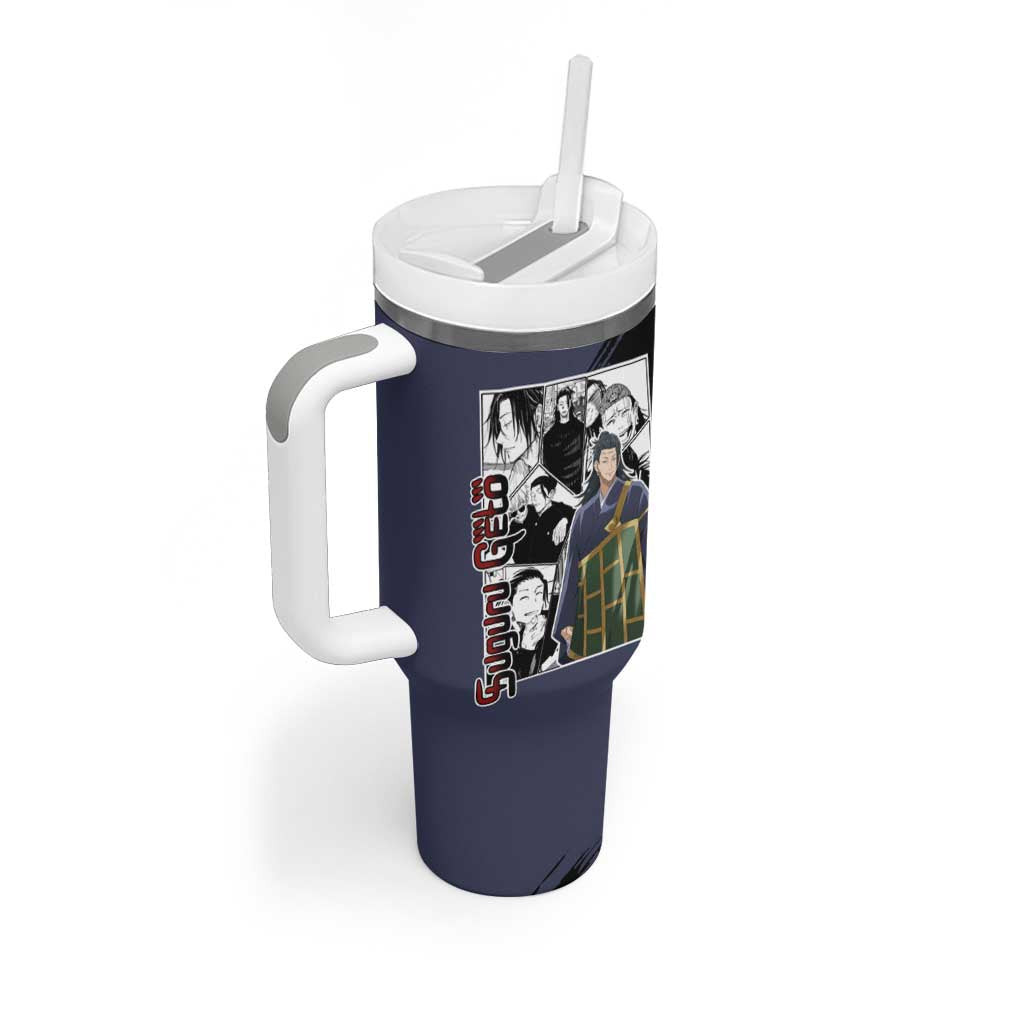 Suguru Geto Jujutsu Kaisen Tumbler With Handle Anime Mix Manga Style