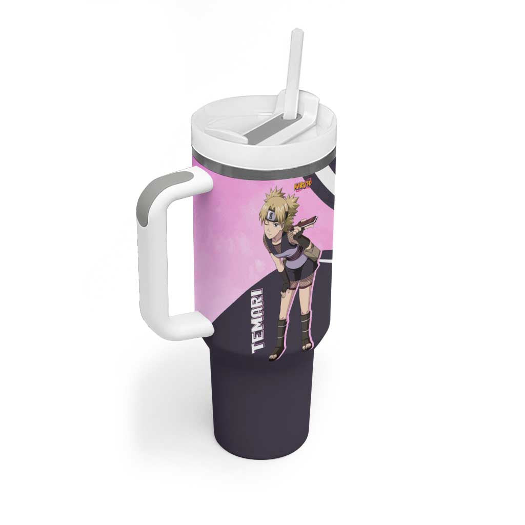 Temari Naruto Tumbler With Handle Anime Style