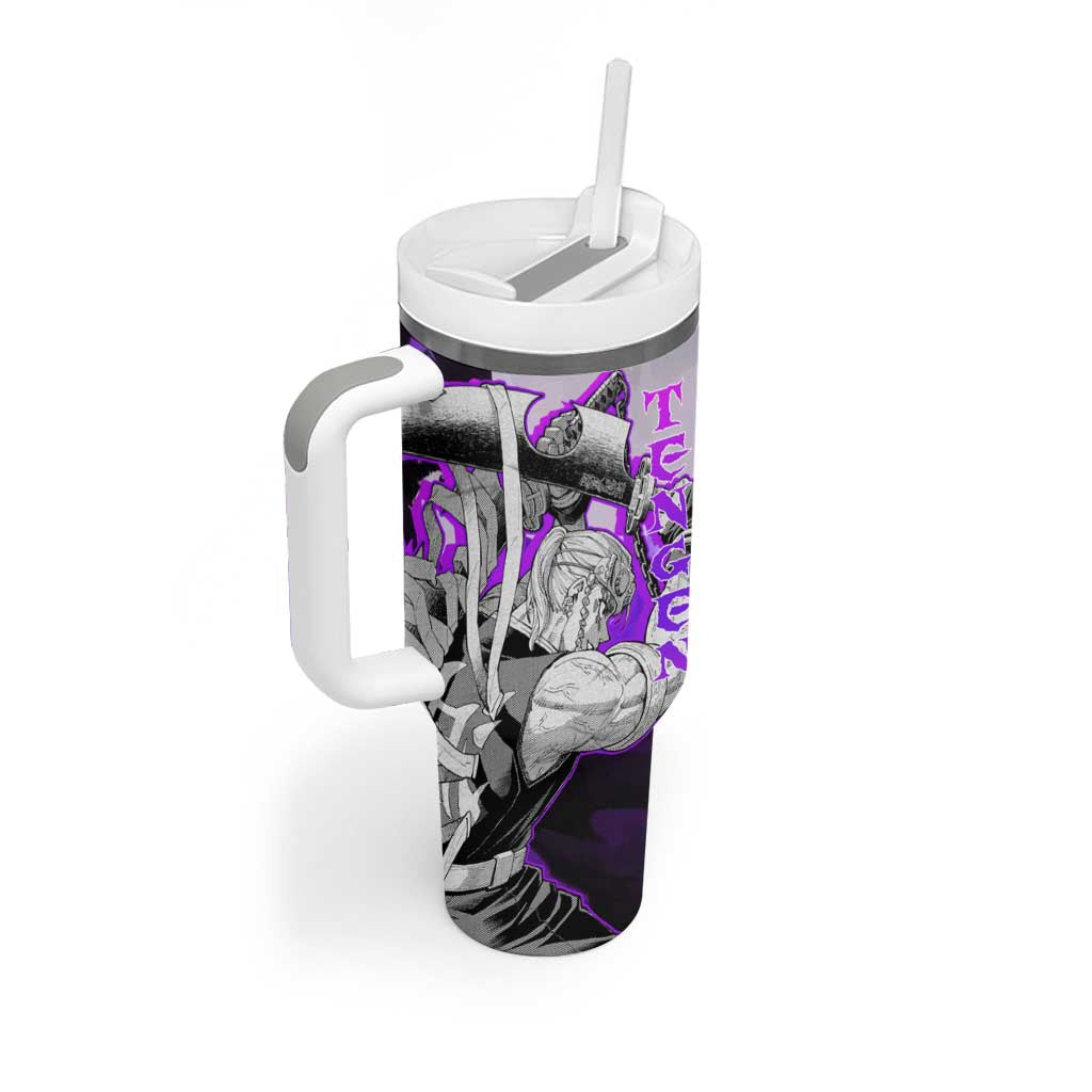 Tengen Uzui Demon Slayer Tumbler With Handle Anime Style