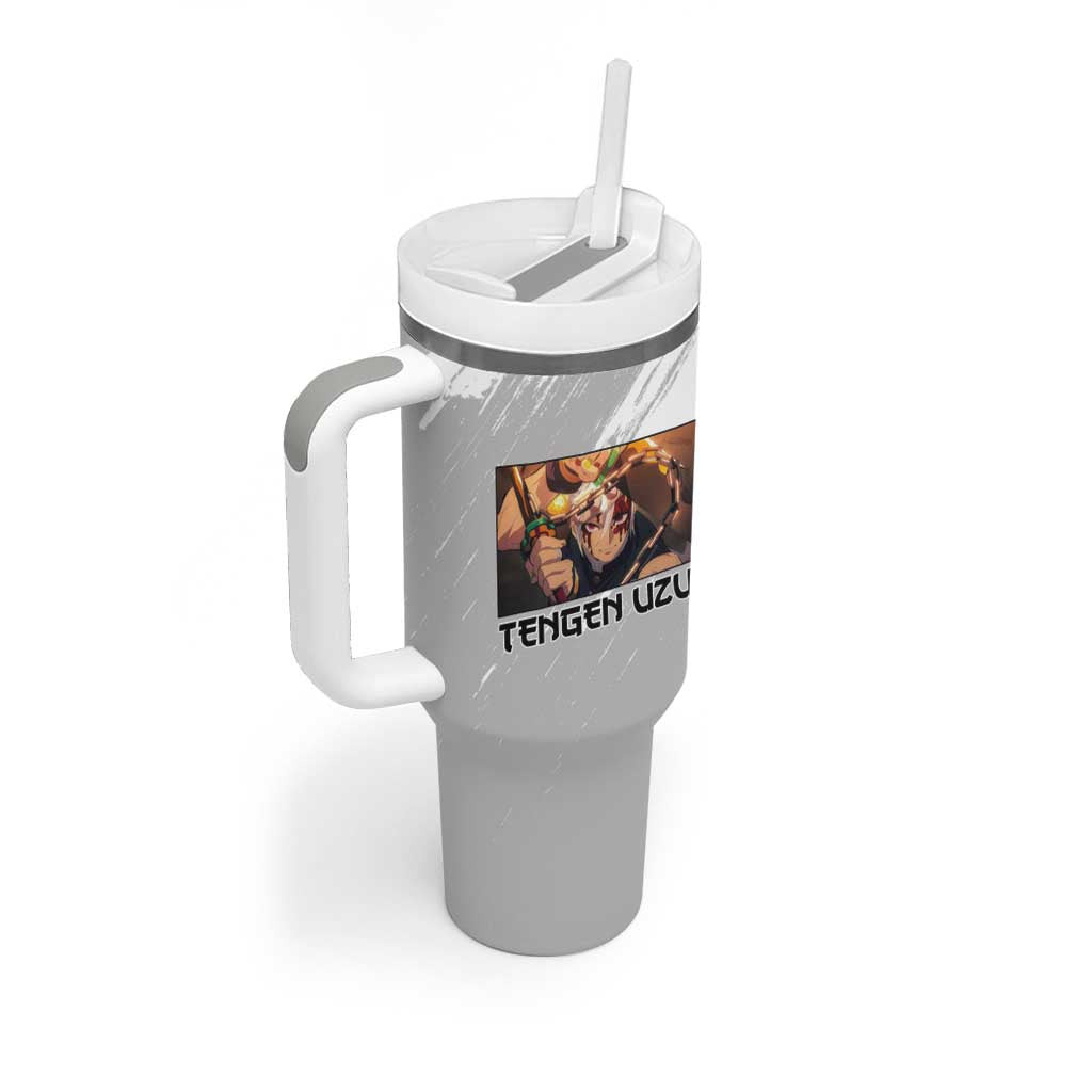 Tengen Uzui Demon Slayer Tumbler With Handle Anime Style