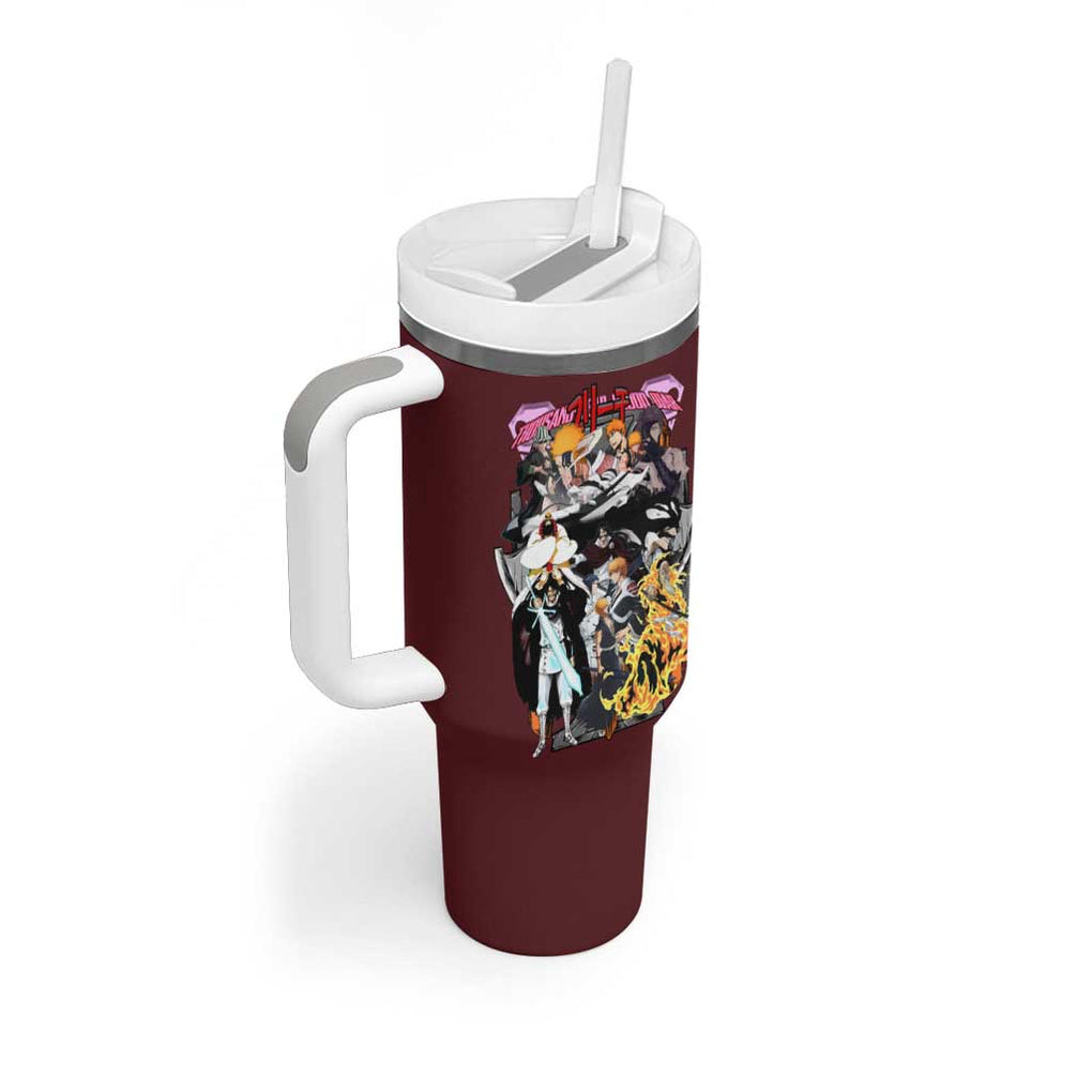 Thousand Year Blood War Arc Bleach Tumbler With Handle Japan Anime Style