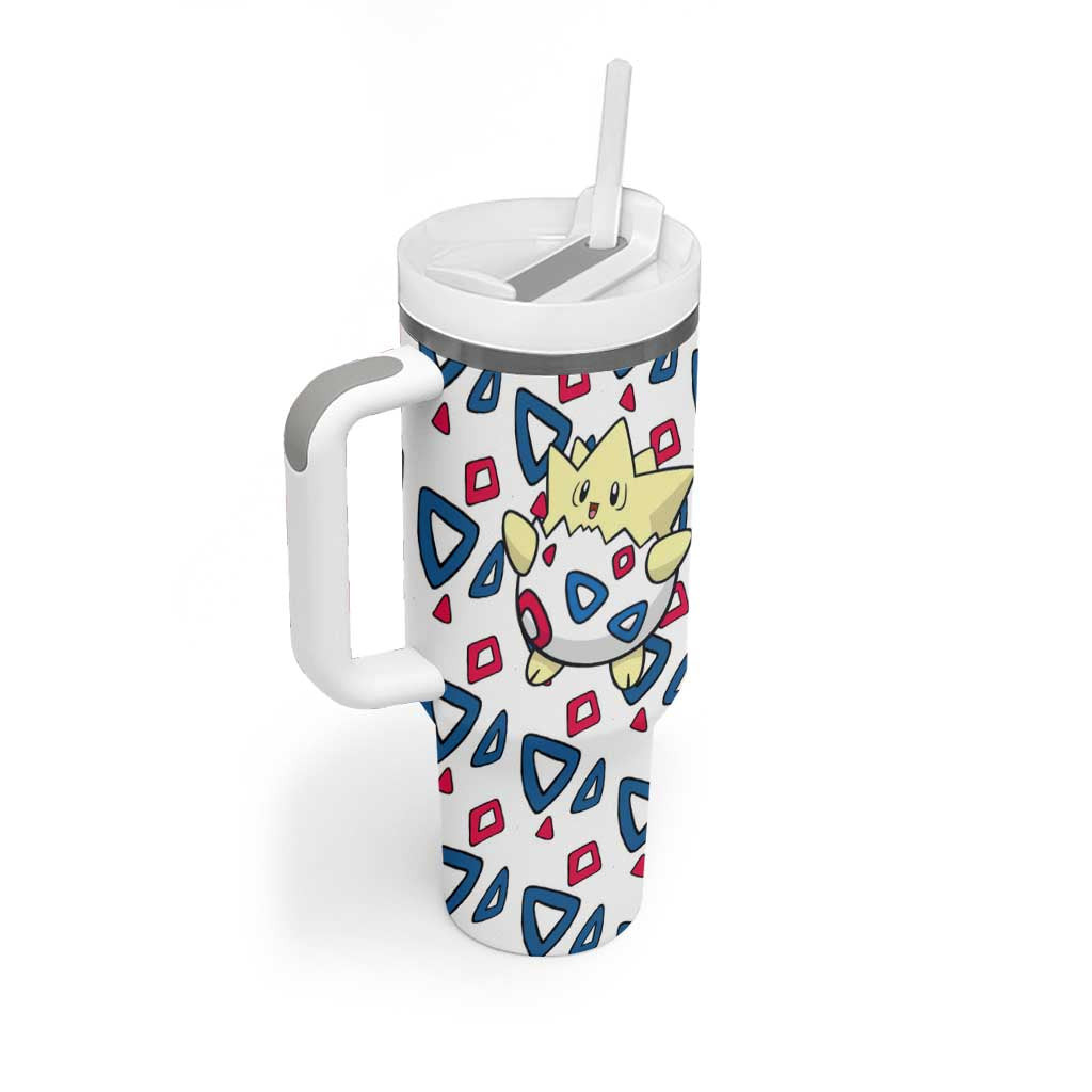 Togepi Pokemon Tumbler With Handle Anime Style