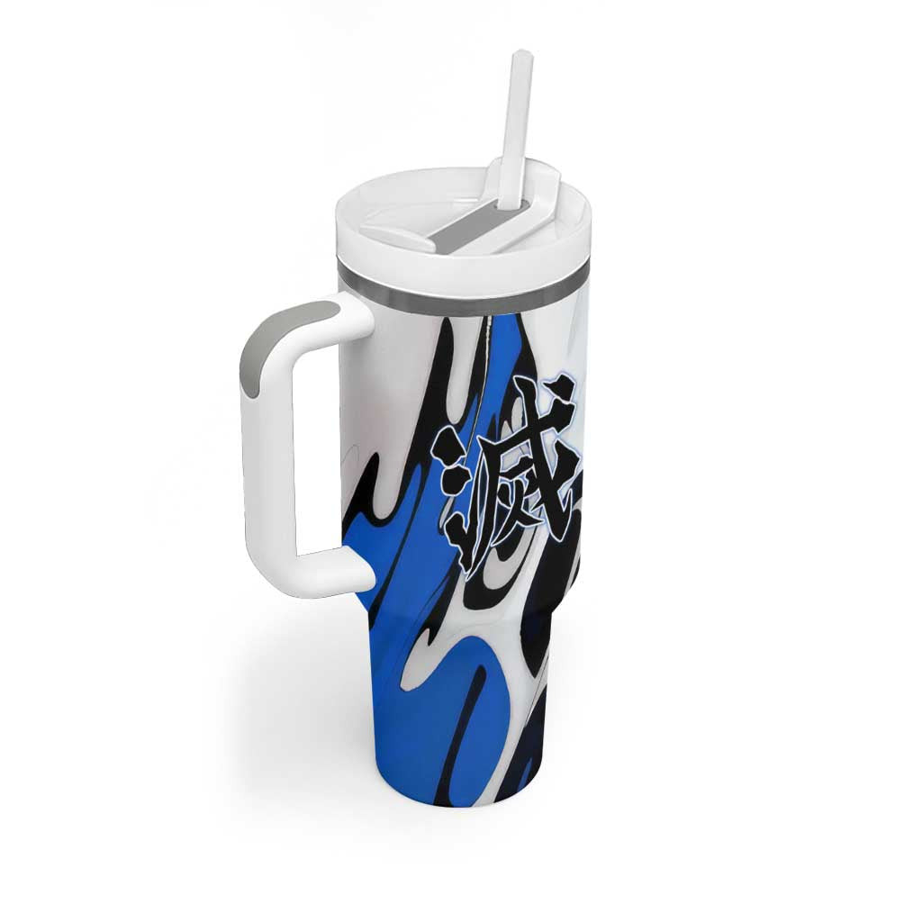 Tomioka Gyu Demon Slayer Tumbler With Handle Anime Style
