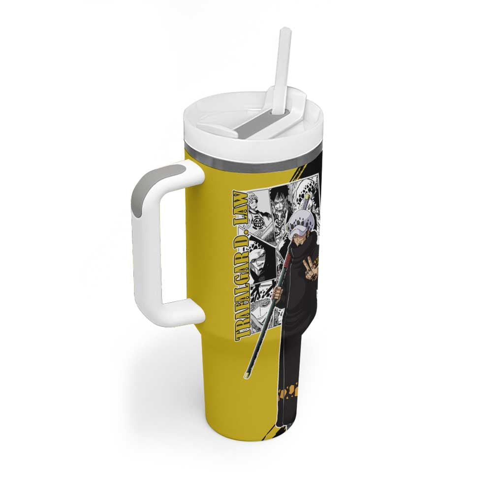 Trafalgar D Law One Piece Tumbler With Handle Anime Mix Manga Style
