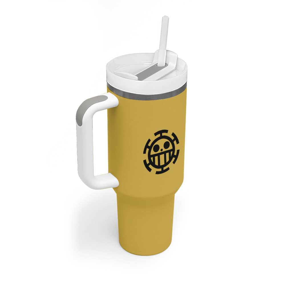 Trafalgar D Law One Piece Tumbler With Handle Anime Style