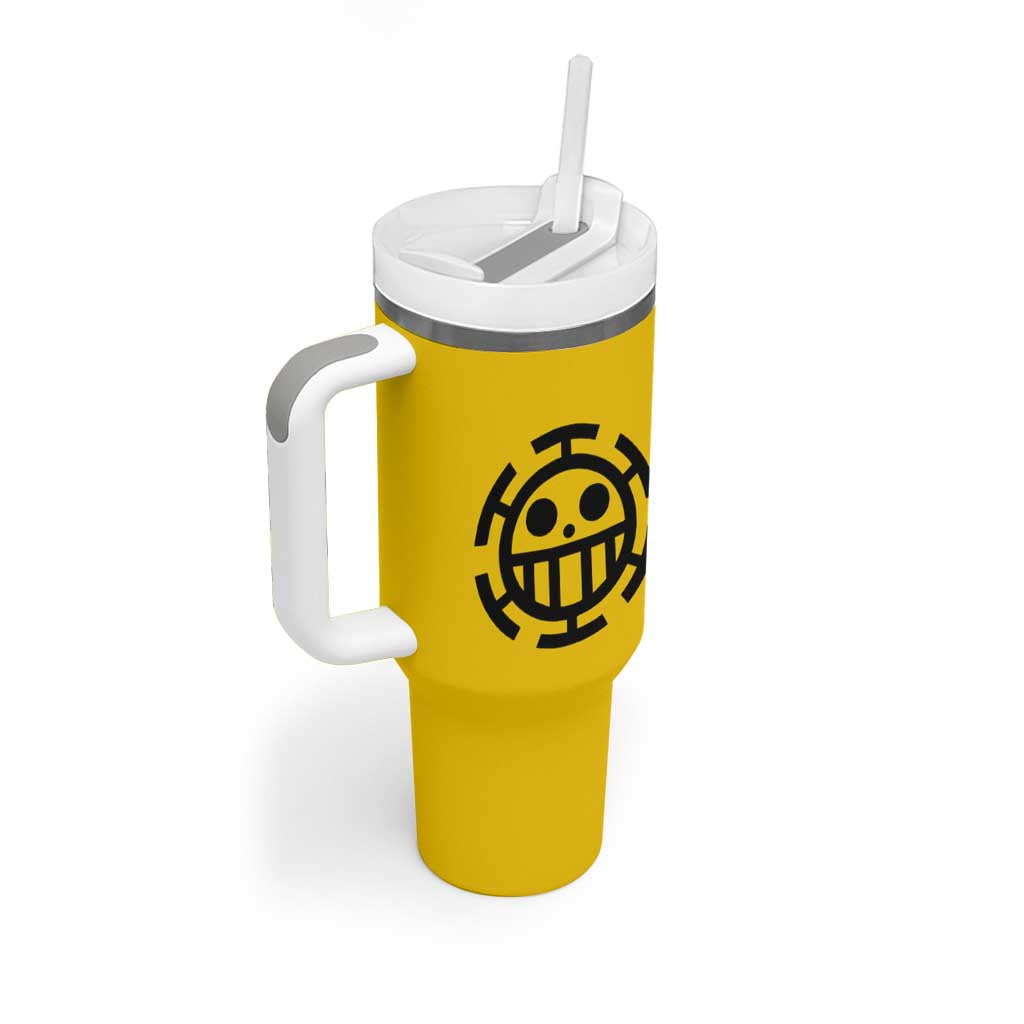 Trafalgar Law One Piece Tumbler With Handle Anime Uniform Style
