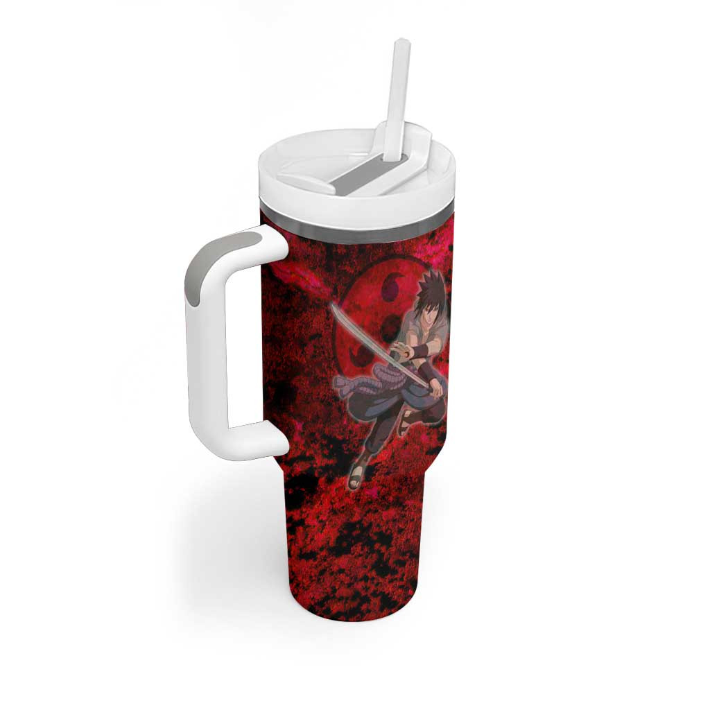 Uchiha Sasuke Naruto Tumbler With Handle Anime Style