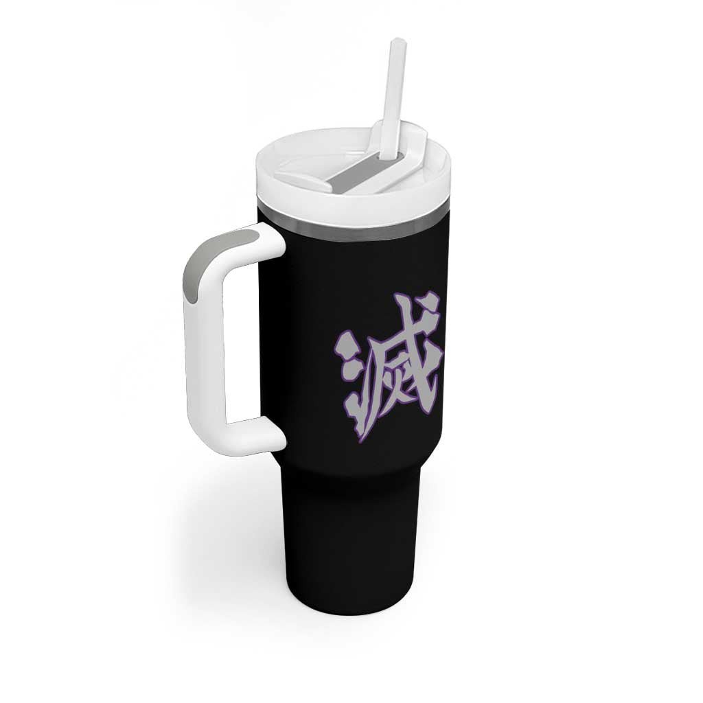 Uzui Tengen Demon Slayer Tumbler With Handle Anime Style
