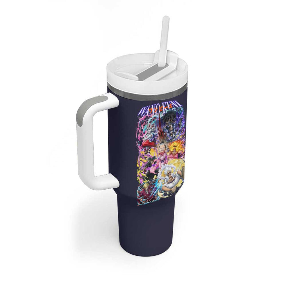 Wano Kuni One Piece Tumbler With Handle Japan Anime Style
