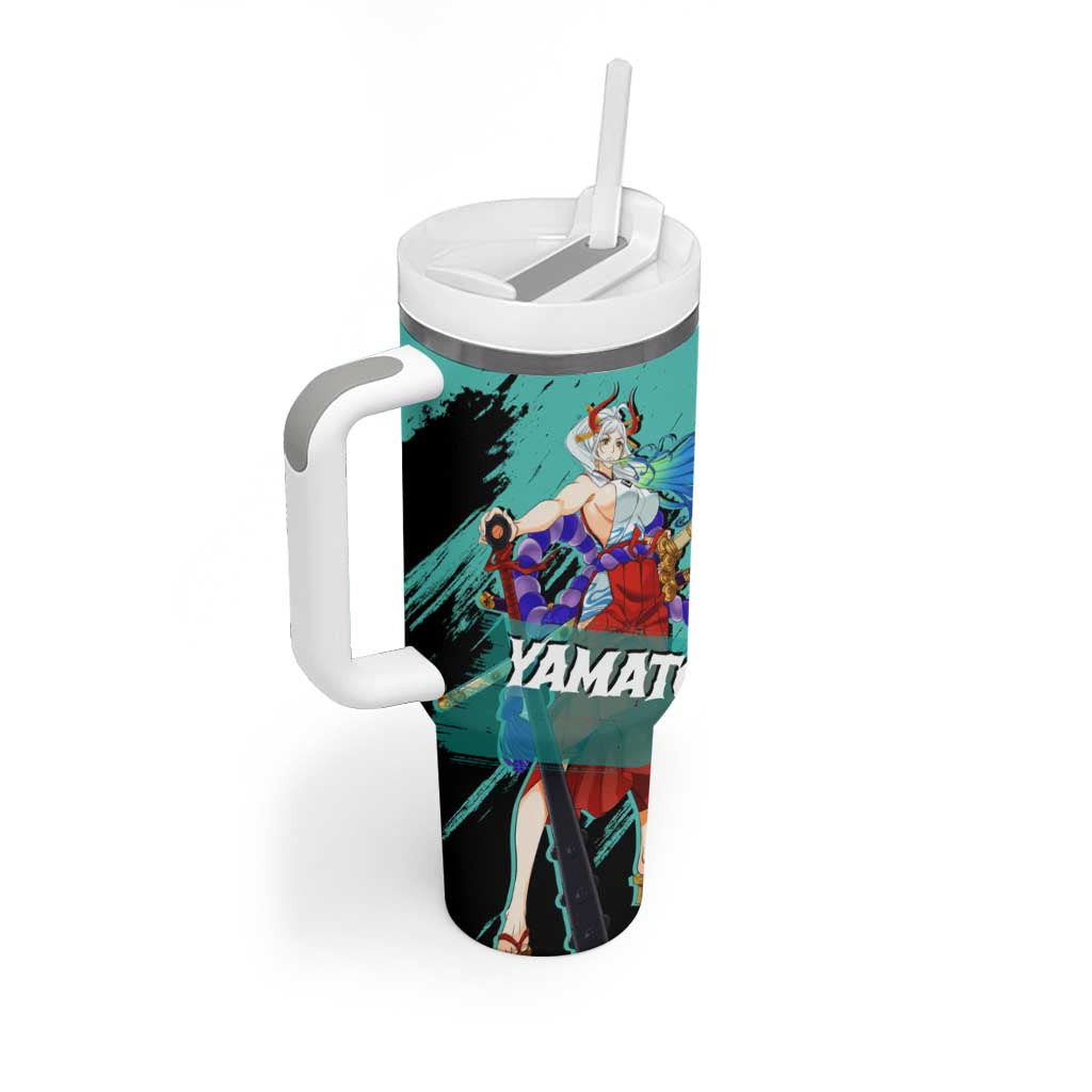 Yamato One Piece Tumbler With Handle Anime Style