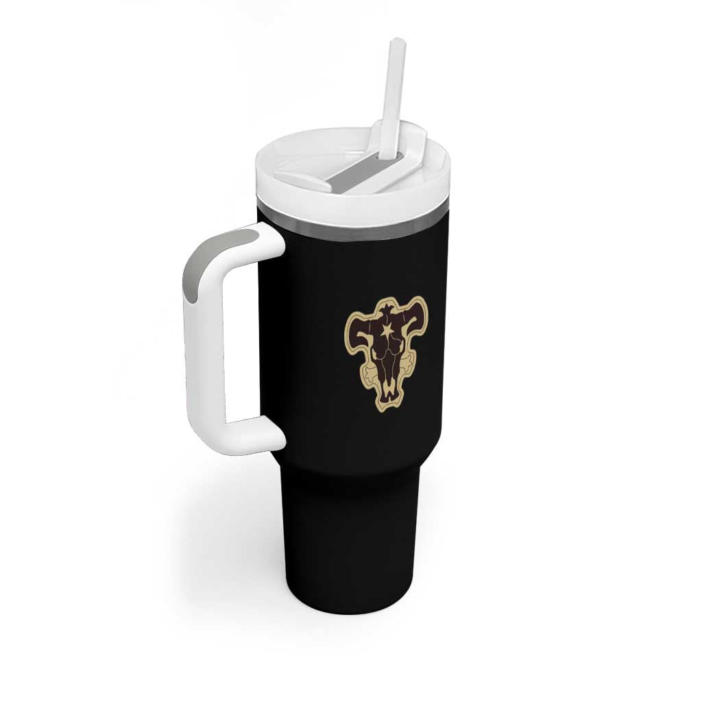 Yami Sukehiro Black Clover Tumbler With Handle Anime Style