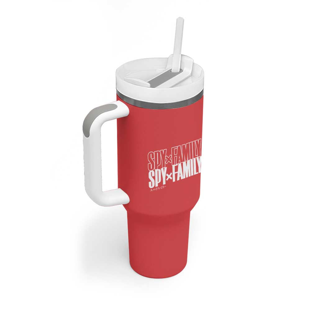 Yor Forger Spy X Family Tumbler With Handle Anime Style