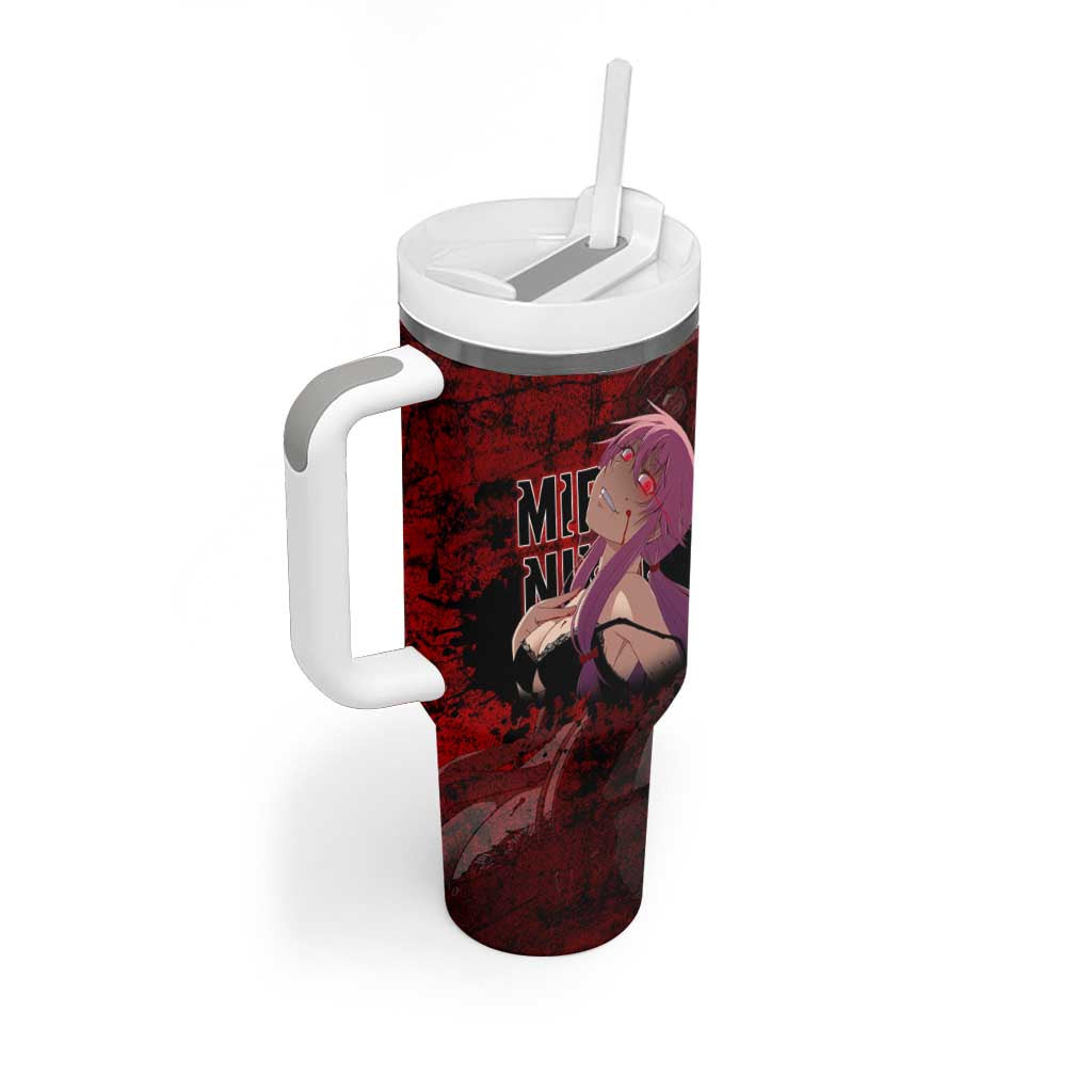 Yuno Gasai Future Diary Tumbler With Handle Anime Style