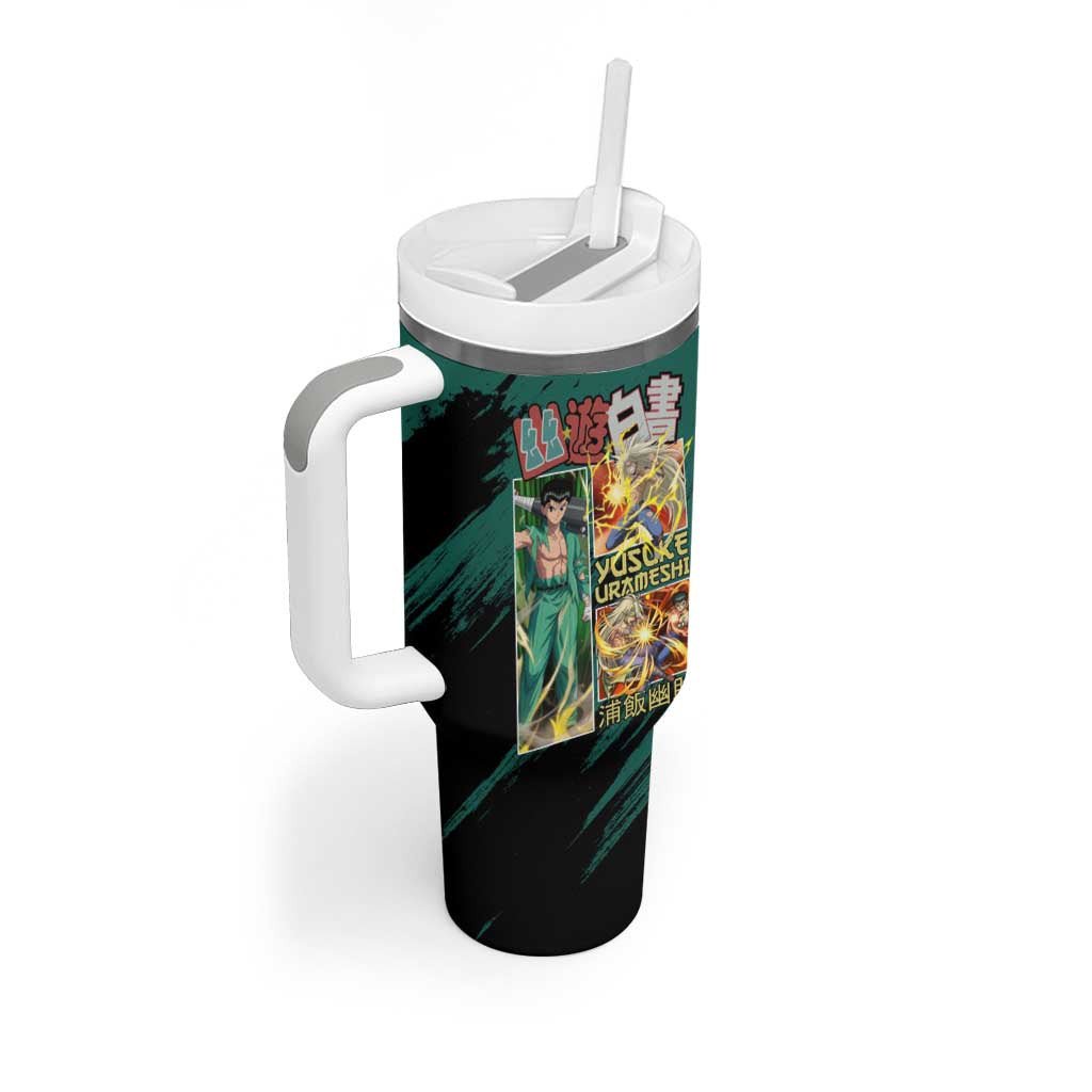 Yusuke Urameshi Yuyu Hakusho Tumbler With Handle Anime Style