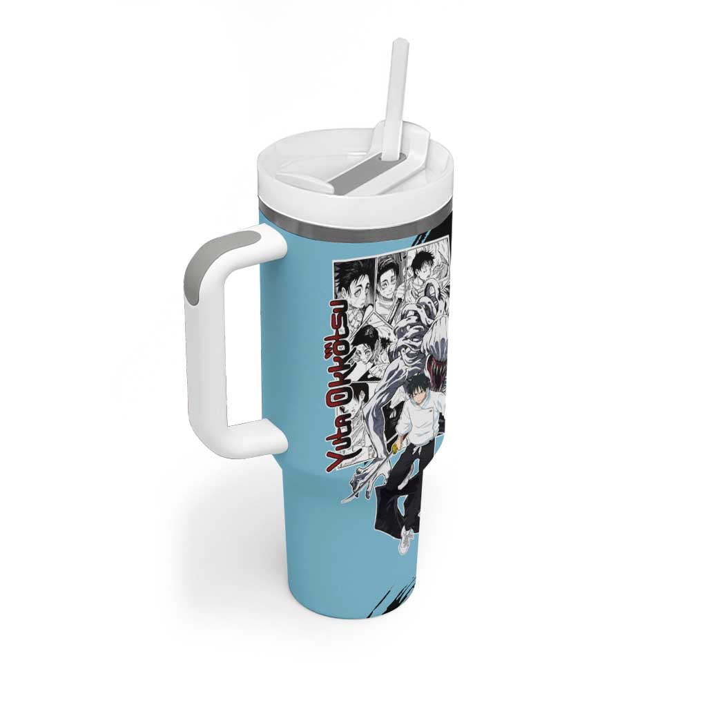 Yuta Okkotsu Jujusu Kaisen Tumbler With Handle Anime Mix Manga Style