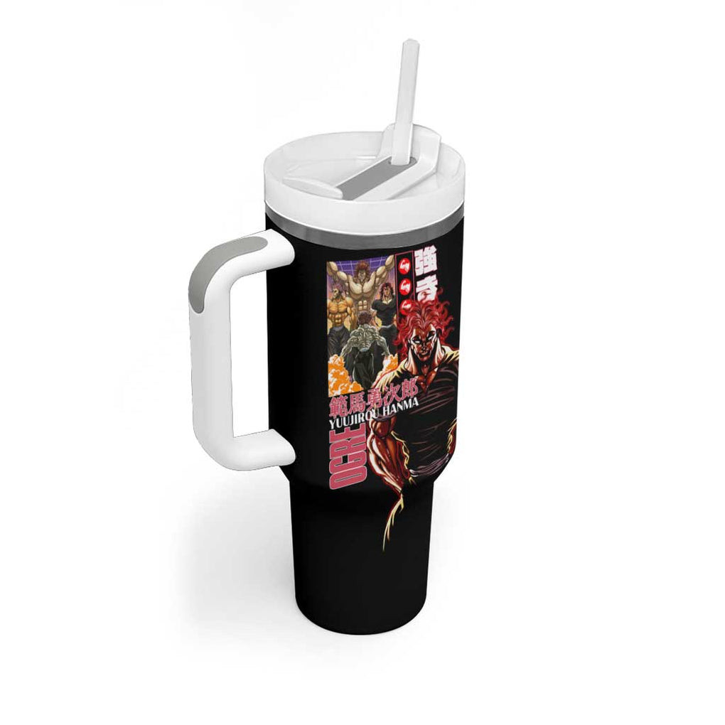 Yuujirou Hanma Baki Tumbler With Handle Anime Style