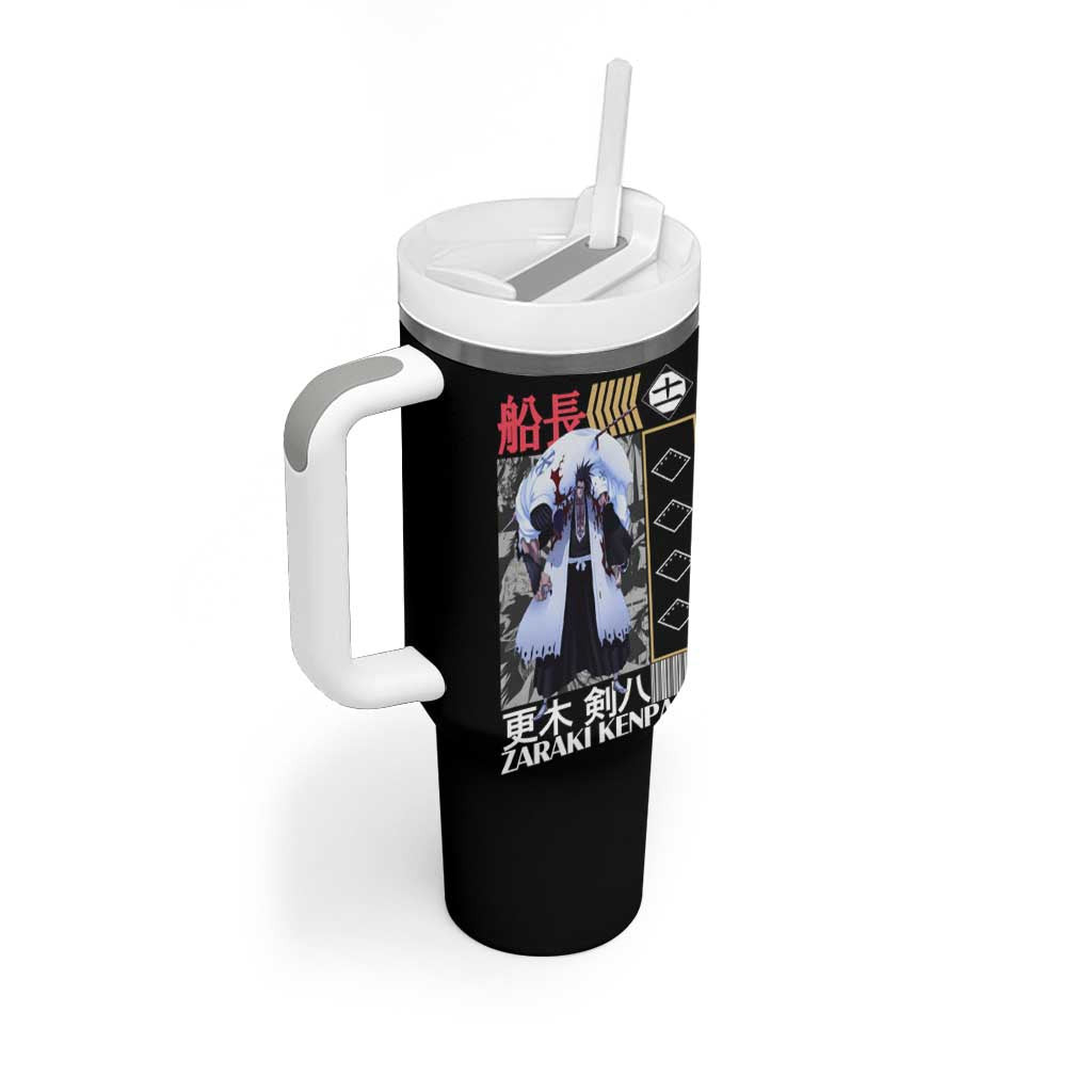 Zaraki Kenpachi Tybwa V2 Bleach Tumbler With Handle Anime Style