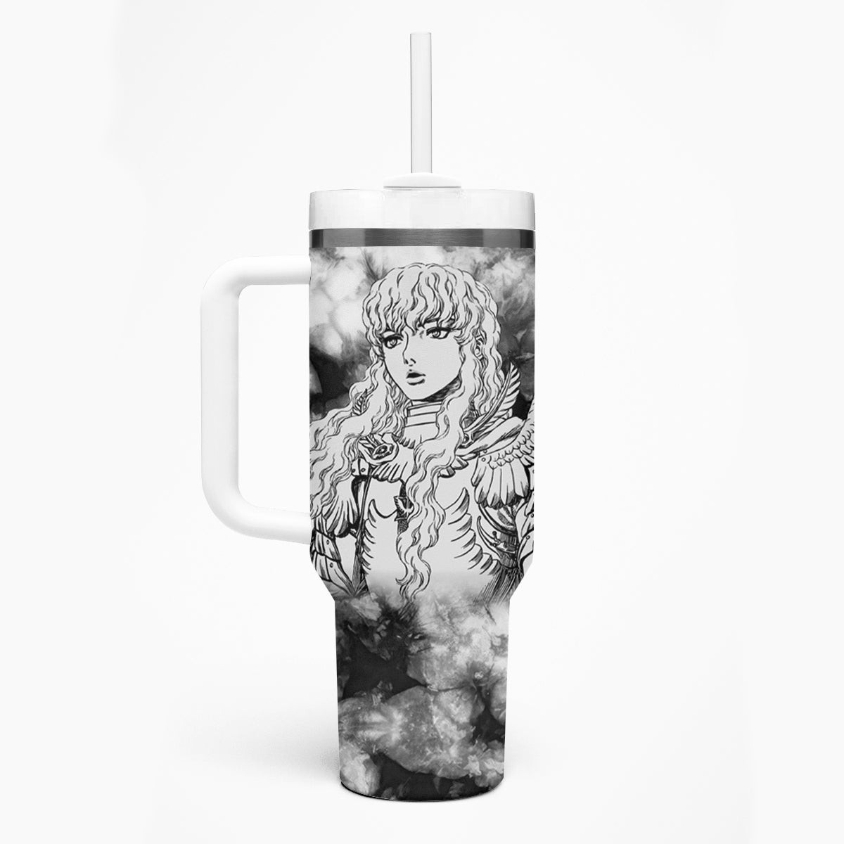 Griffith Berserk Tumbler With Handle Grunge Style