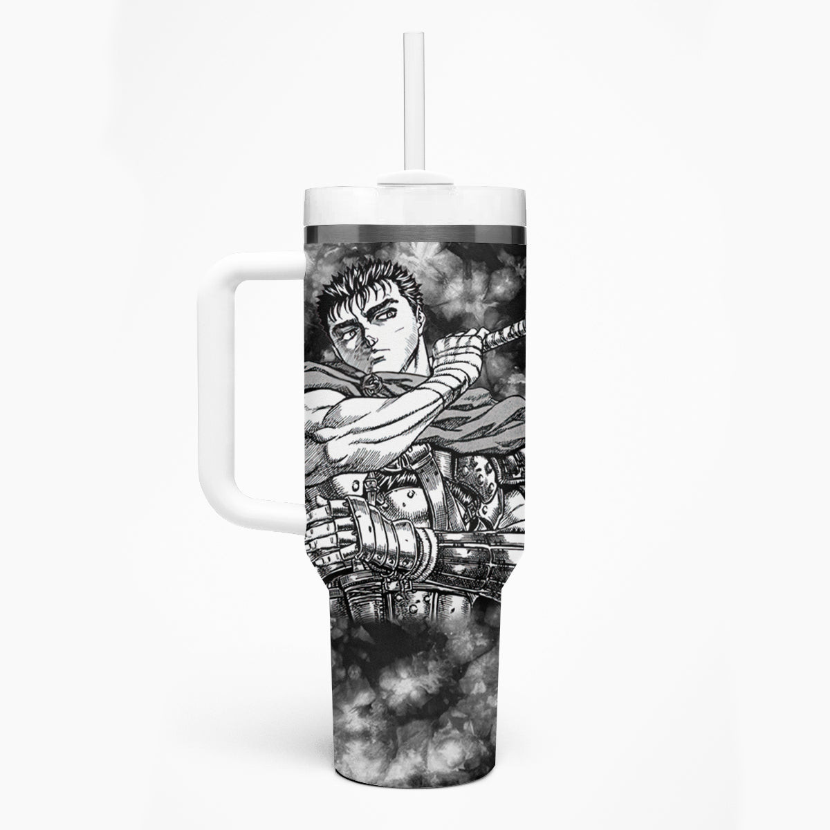 Guts Berserk Tumbler With Handle Grunge Style