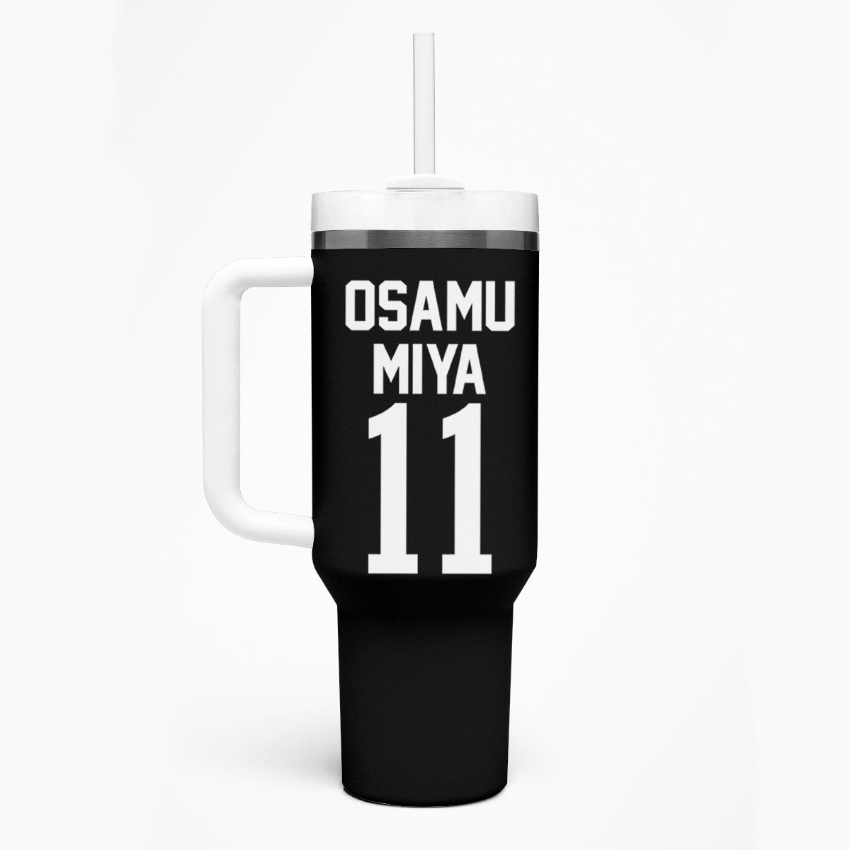 Inarizaki Osamu Miya Tumbler With Handle Haikyuu