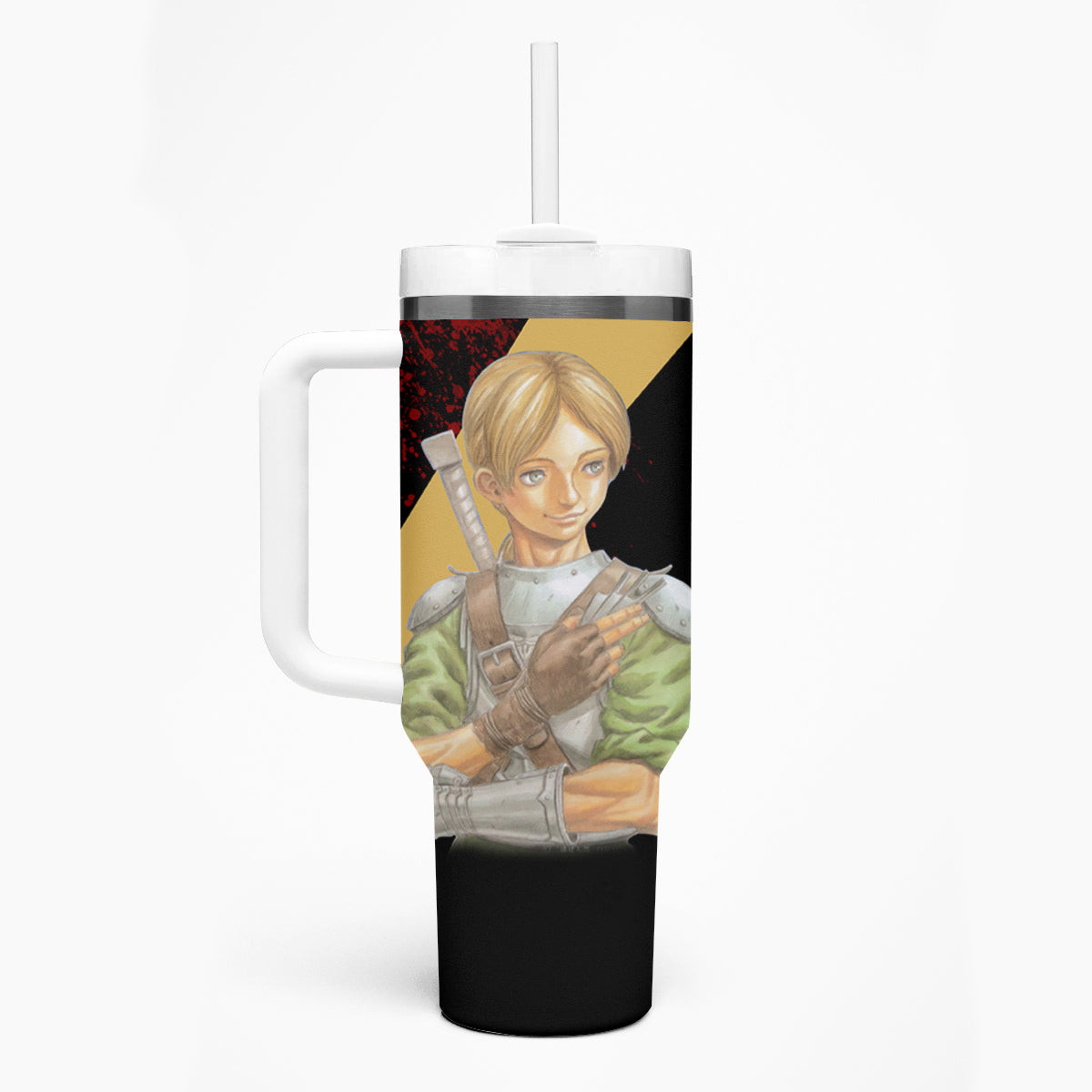 Judeau Berserk Tumbler With Handle Black Blood Style