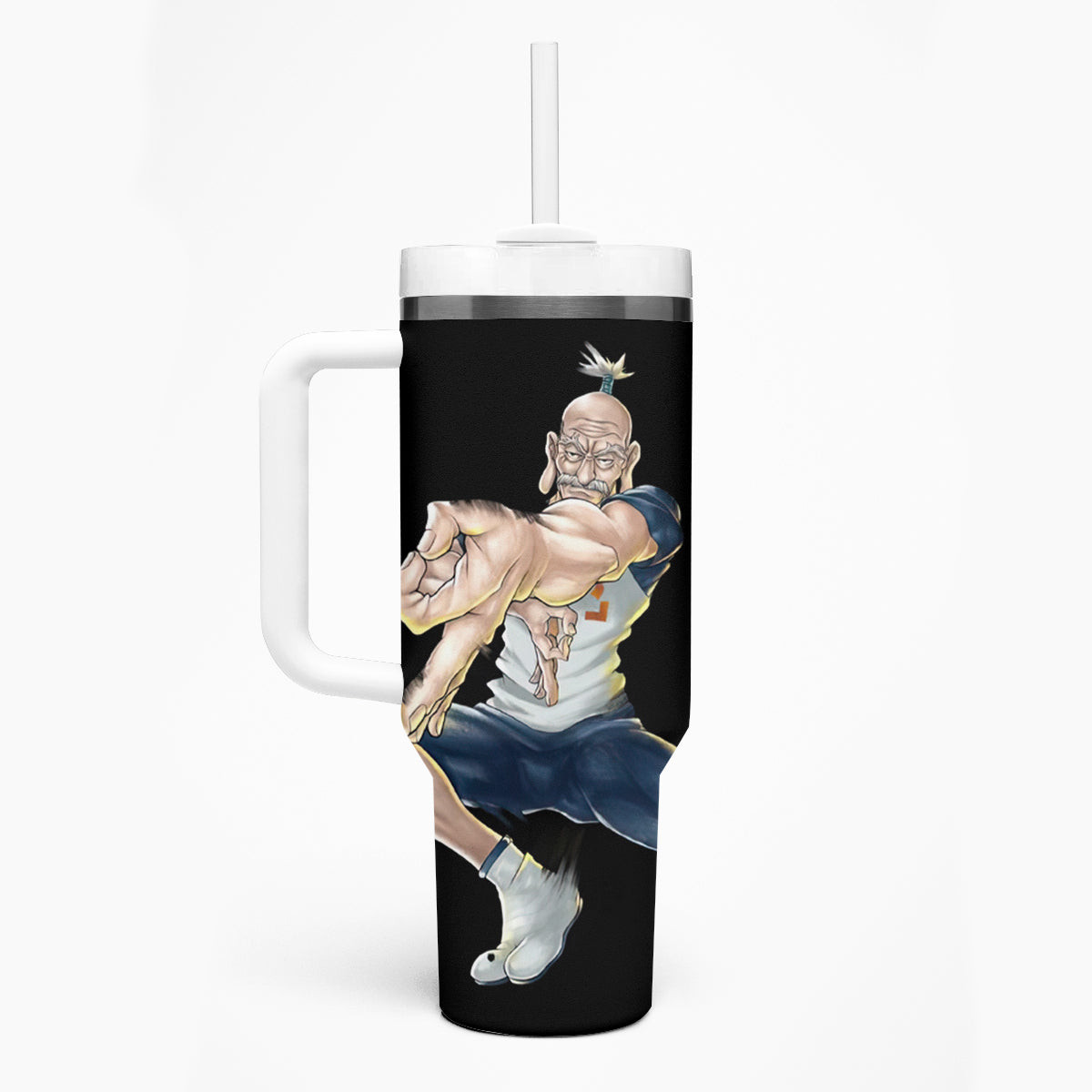 Netero Isaac Hunter X Hunter Tumbler With Handle Anime Style