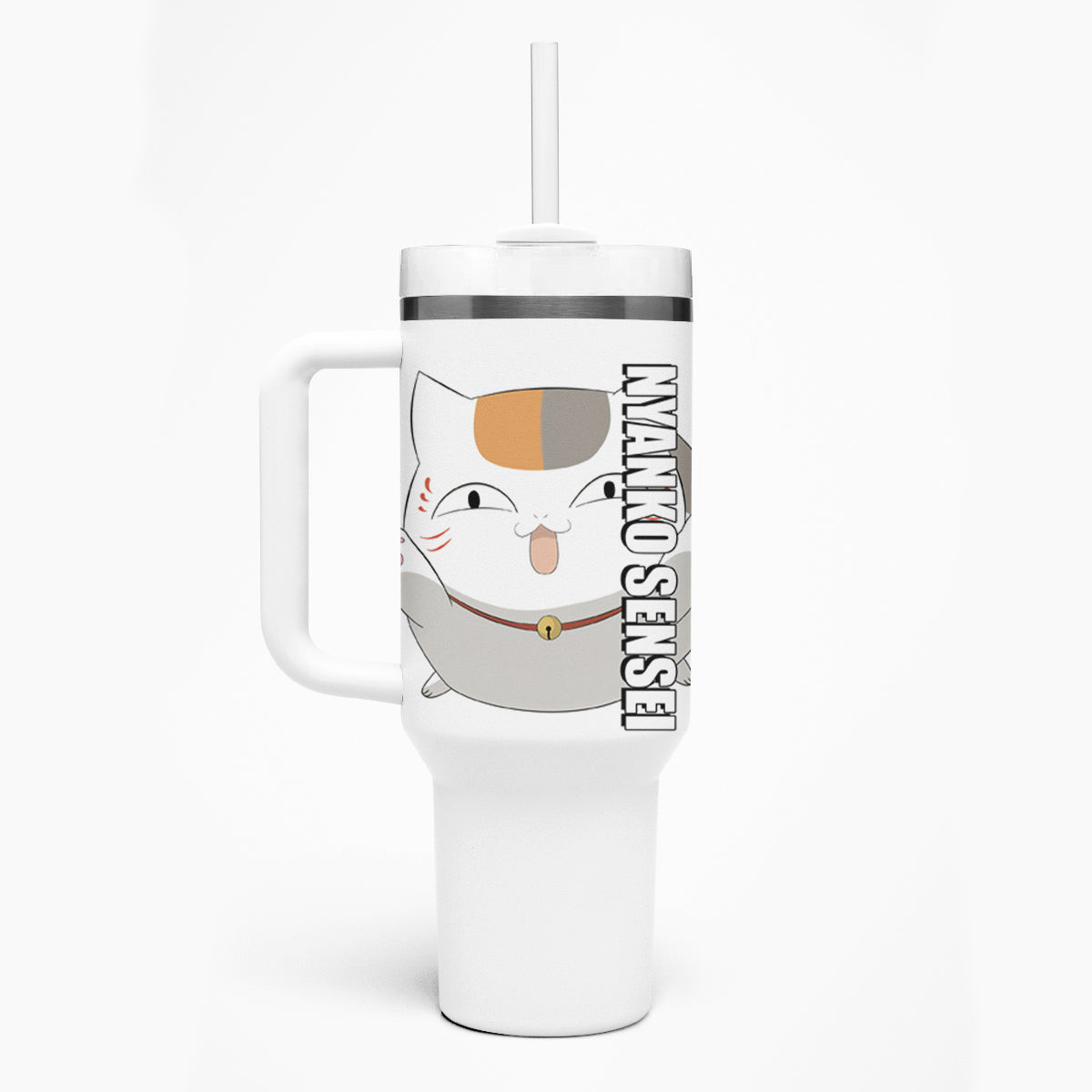 Nyanko Sensei Madara Natsume Yuujinchou Tumbler With Handle Anime Style