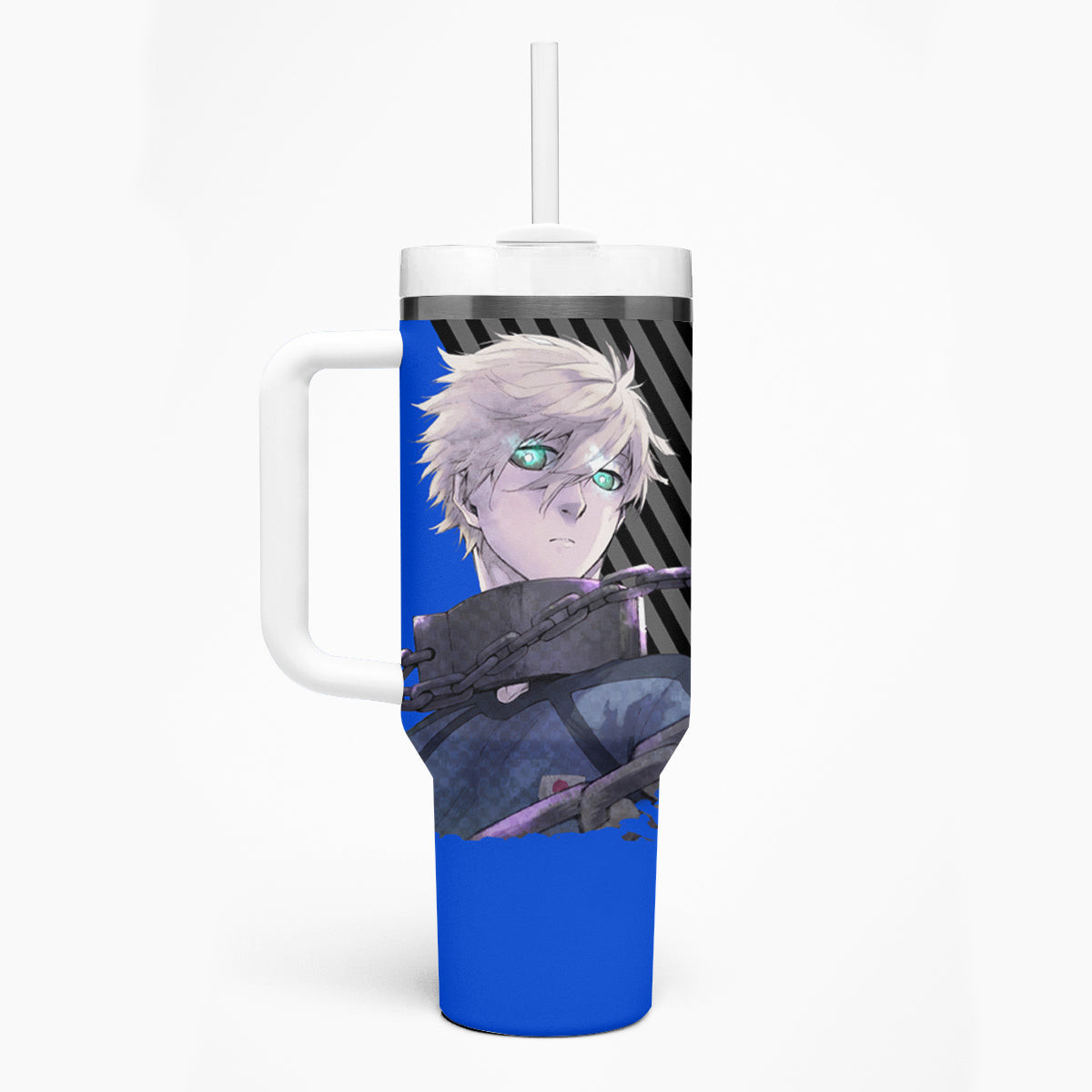 Seishiro Nagi Blue Lock Tumbler With Handle Anime Style