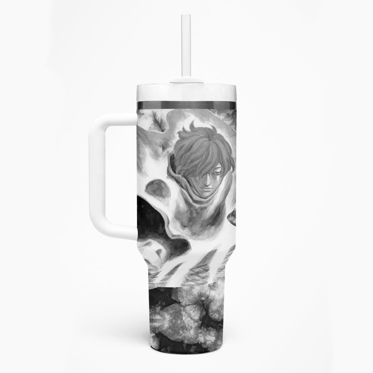 Serpico Berserk Tumbler With Handle Grunge Style