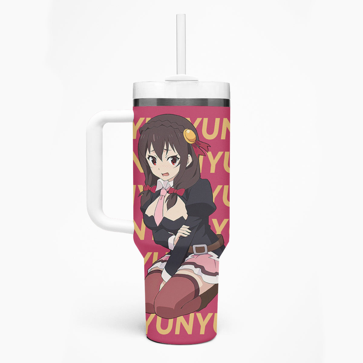 Yunyun Konosuba Tumbler With Handle Anime Style