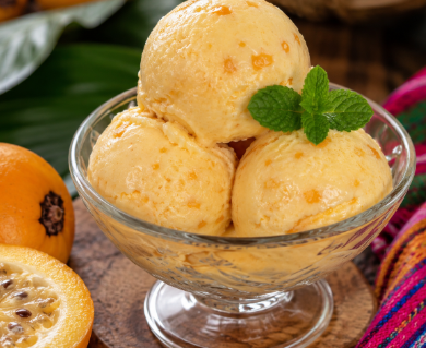 Helado de cocona