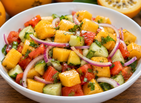 Ensalada fresca de cocona