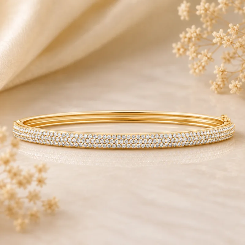Rosavelle Pavé Radiance Diamond Bracelet image 1