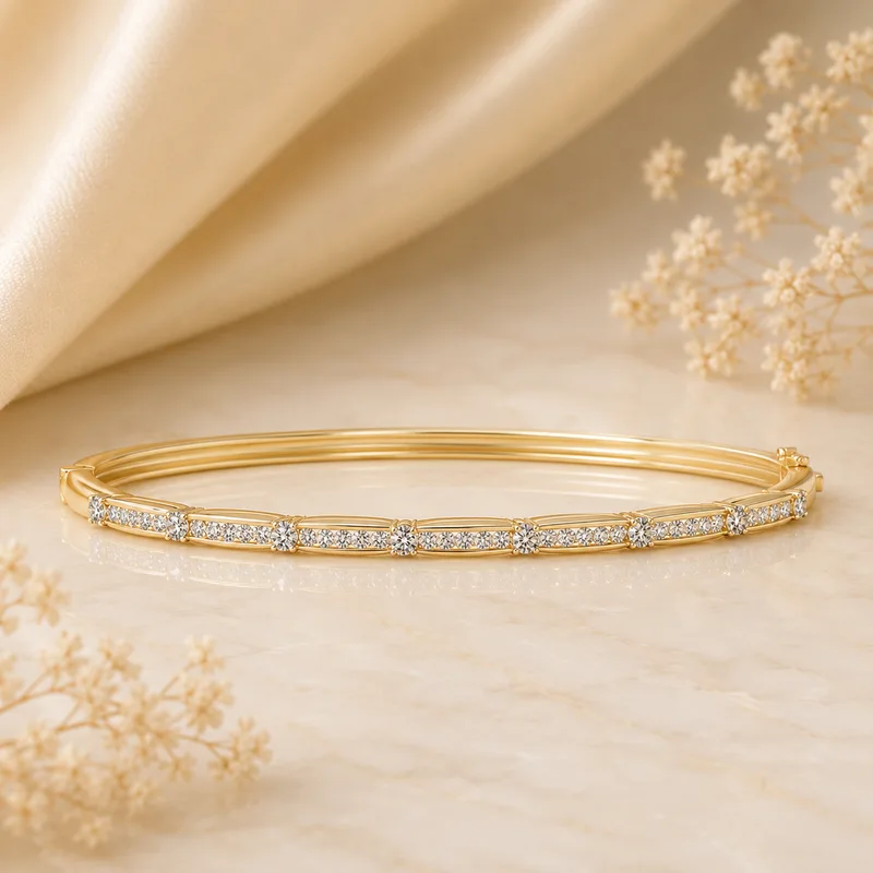 Aurevian Round Accent Bracelet image 1