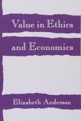 Value in Ethics and Economics cover