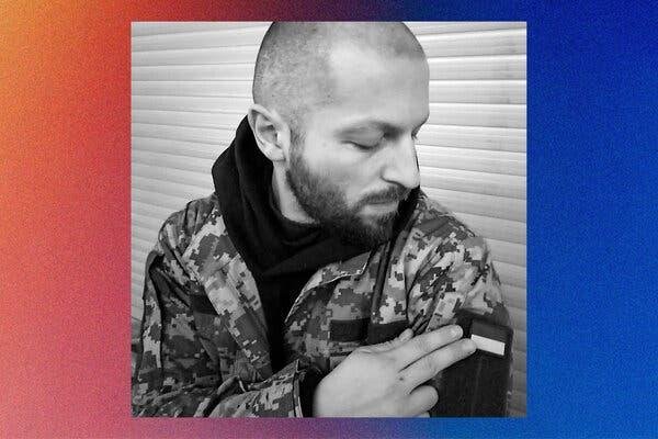 Artwork for First Person: To Fight for Ukraine’s Freedom, He Went Back Into the Closet