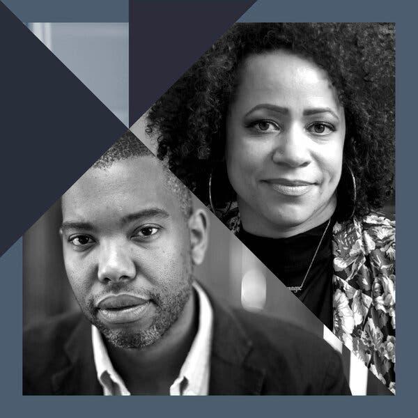 Artwork for Nikole Hannah-Jones and Ta-Nehisi Coates on the Fight Over U.S. History